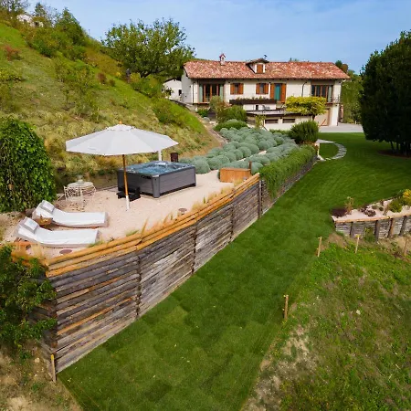 Cascina Portinale 8 - Luxury Nelle Langhe Ad Villa *